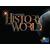 A 'History of the World' dobozképe a Ragnar Brothers és Rio Grande Games kiadótól, a címet bolygóval és csillagos háttérrel ábrázolva, stratégiai társasjátékot jelezve