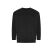 Ecologie EA032 CRATER RECYCLED SWEATSHIRT férfiaknak, fekete, elölnézet