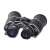 10x50 binoculars with black rubber coating, front view