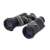 10x50 binoculars with black rubber coating, front view