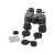 10x50 binoculars with military case, 122m/1000m field of view, great for hunting, birdwatching, and other outdoor activities