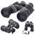 10x50 binoculars with military case, 122m/1000m field of view, great for hunting, birdwatching, and other outdoor activities