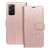 Forcell Mezzo flip tok Xiaomi Redmi Note 11 Pro / 11 Pro 5G telefonhoz Mandala Rose mintával arany színben, hátulnézet