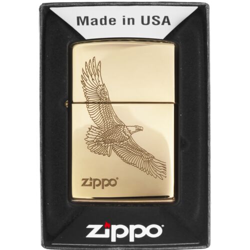 Zippo Sas Sárgaréz Öngyújtó 60001332 fekete csomagolásban, Made in USA - Gyújtó