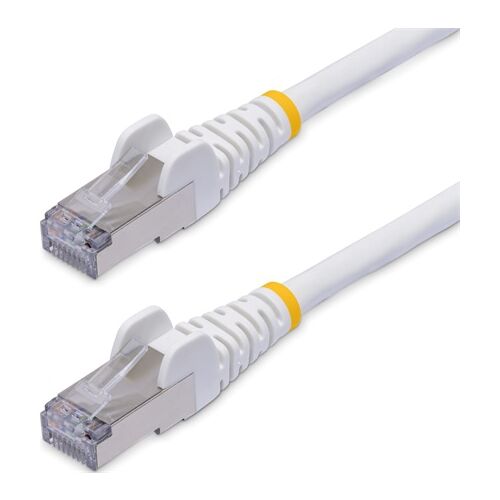 Startech NLWH-50C-CAT8-PATCH 0,5m fehér Cat8 S/FTP hálózati kábel látható csatlakozókkal - Startech