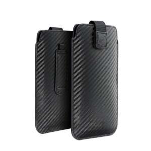 Forcell Pocket Carbon Handyhülle für iPhone 5, 5s, 5se, 5c - Forcell