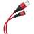 Hoco Coolt Lightning 8 Pin X38 Datenkabel / Ladekabel für iPhone, 1 Meter, rot 133514300