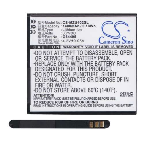 Cameron Sino Li-ion Akumulátor - Navon Mizu D402/M402 - 1400mAh