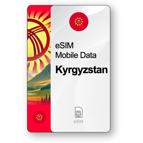 eSIM Kirgizisztán 50 GB, 7 napok 167627326 - SIM kártya