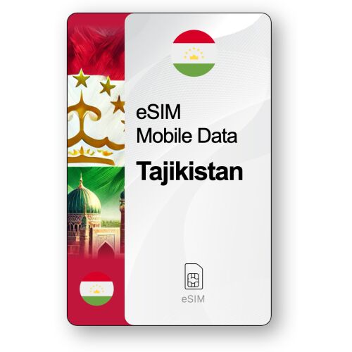 eSIM Tádzsikisztán 20 GB, 7 napok 167627567 - SIM kártya