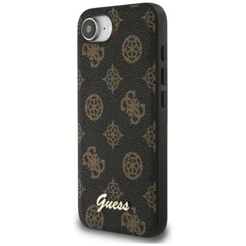 Guess Peony Script Logo MagSafe tok iPhone 16e fekete 167680246 - Telefon
