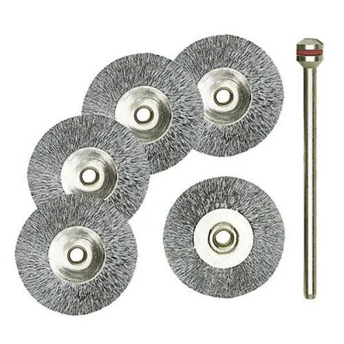 Proxxon drótkefék, 22 mm-es tárcsák [5 db] 167686043 - Gépi drótkefe
