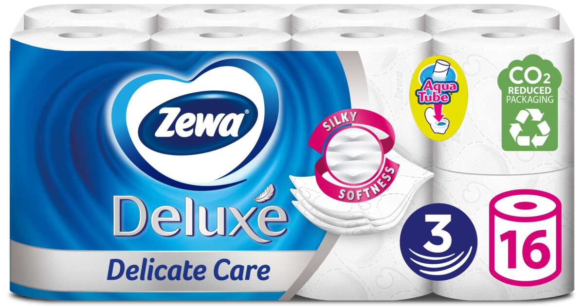 Zewa Deluxe Delicate Care 3 rétegű Toalettpapír 3x16 tekercs 63566775