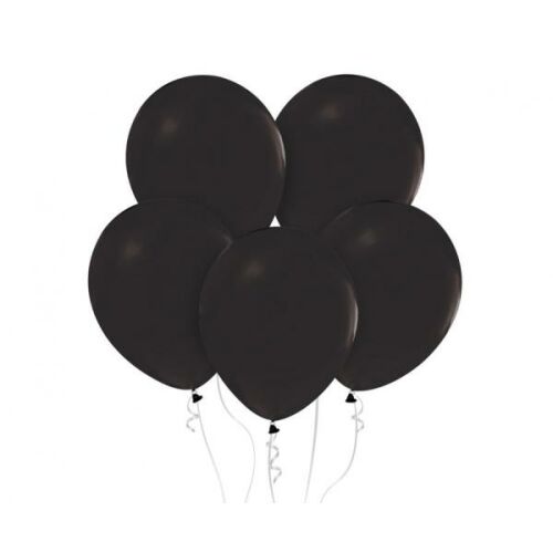 Lufi, Latex, 12", 50 db, Fekete 167687434 - Lufi