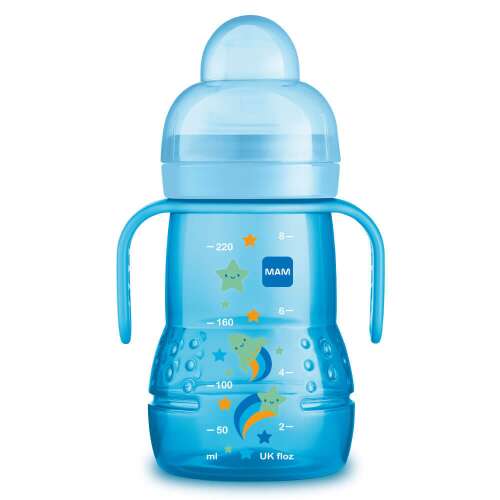 MAM Trainer tanulópohár - Kék - 220 ml