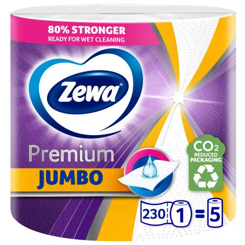 Zewa Premium Jumbo 3-vrstvové papierové uteráky 1 rolka