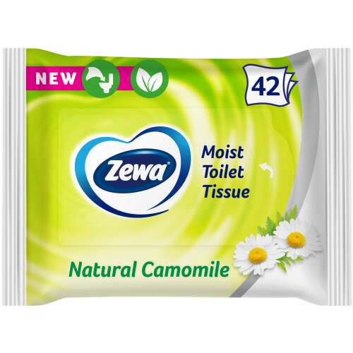 Zewa Natürliche Kamille Feuchtes Toilettenpapier 42 Stück