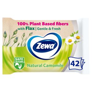 Zewa Natural Kamilla Vlhčené Toaletné Papieriky 42 ks 138820127 - Výrobky z papiera pre domácnosť