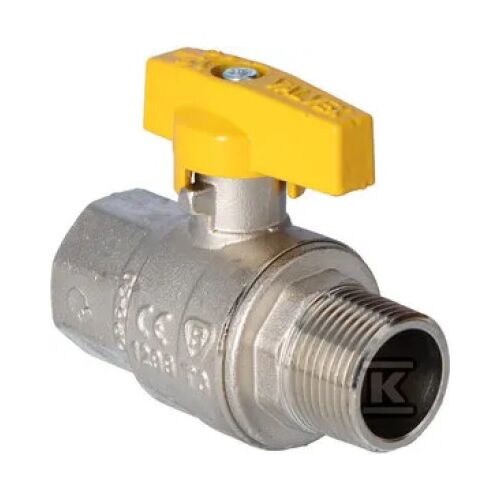 MT WZ Gázgolyóscsap 3/4" nikkelezett 167691806 - Golyóscsap