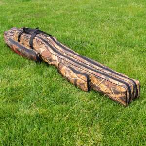 1,4m long fishing rod bag with two compartments and two storage pockets - Rod Holdall & Hard Case Rod Holder