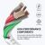 Crong Armor Link - Kábel 60W PD 3A USB-C–USB-C 150cm (fehér) 167699321
