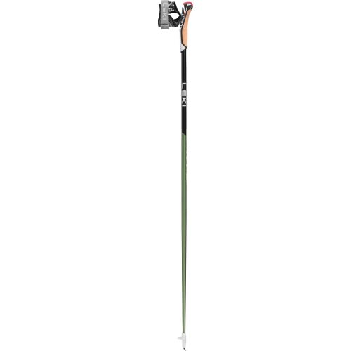 Leki Flash Carbon green metallic-black-neonyellow 120 cm 167765238 - Kempingezés és túrázás