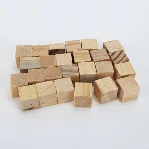 Holzwürfel 1,5cm 25Stk/Packung 44994019 Holzbeschriftungen & Dekoelemente