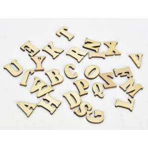 Holzbuchstaben natur 2cm 26 Buchstaben/Packung 44994299 Holzbeschriftungen & Dekoelemente
