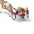 Schleich Horse Club Connemara Pony Carriage Toy Set with Girl, Dog, and Picnic Basket