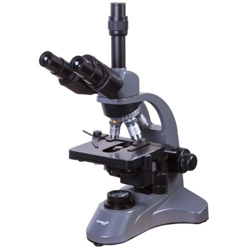Levenhuk 740T trinokuláris mikroszkóp, 40-2000x nagyítás, biológiai és laboratóriumi használatra - Mikroszkóp