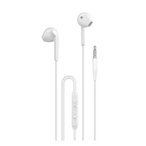 DUDAO X3+ sztereó 3.5mm jack fülhallgató felvevő gombbal, fehér színben, mobiltelefonokhoz és számítógépekhez ideális - Dudao