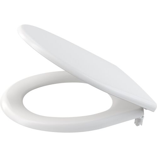 AlcaPlast A601 Duroplast WC-ülőke, fehér, döntött nézet, Cersanit Prezident, Jika Zeta, Jika Olymp, Jika Lyra Plus, Roca Victoria WC típusokhoz illeszthető, könnyen tisztítható, színtartó - WC ülőke