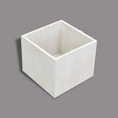Decolade biela kocka 13x13cm, jadro:11cm 44998027