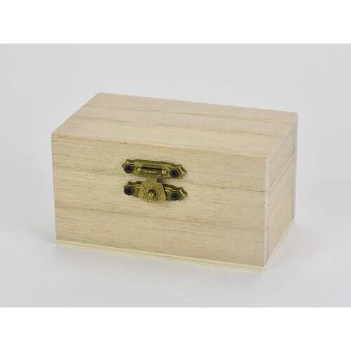 Malá drevená škatuľka