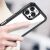 Hurtel Outer Space Case tok zselés kerettel iPhone 16 Pro Max-hez - fekete 167945709