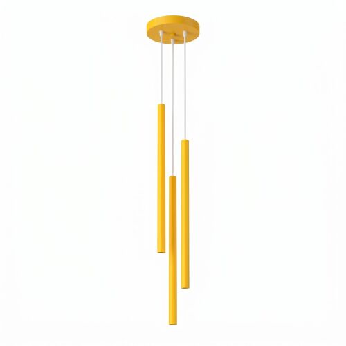 Függőlámpa PASTELO 3P sárga 167947849 - Függeszték