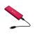 NATEC RHINO M.2 NVMe Lite USB-C 3.2 Gen 2 Ruby Red külső SSD ház csatlakoztatott USB-C kábellel, ferde nézet