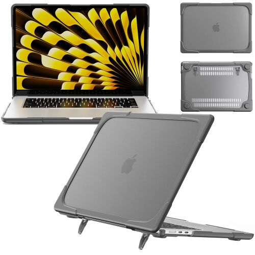 MacBook Air 13 M2 2022 / MacBook Air 13 M2 M3 2024 / MacBook Air 13 M2 M4 2025 / M5 2026 Rugged matt védőtok 167948999 - Laptop táska és tok