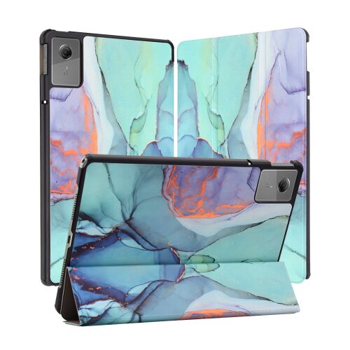 Techsuit - FoldPro tok Lenovo Idea Tab 11 / Tab K11 Gen 2-höz - Zöld 172552635 - Tablet tok