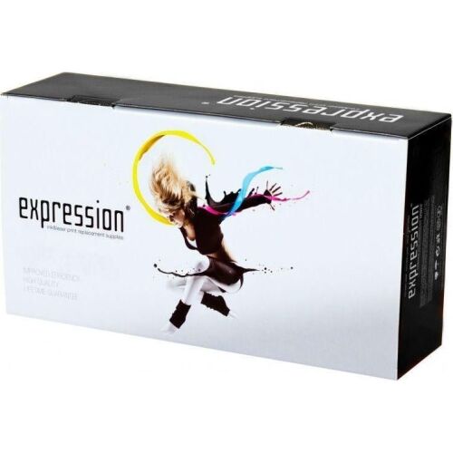 Expression KKL-3130 cián utángyártott tonerkazetta Kyocera nyomtatókhoz, kiskereskedelmi csomagolásban, élénk dizájnnal, költséghatékony nyomtatási megoldást kínálva - Nyomtató toner