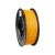3DPower Hyper Speed PLA Filament 1.75mm borostyánsárga 1kg tekercs, ferde nézet fehér háttéren