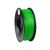 Ferdeszögű nézet a 3DPower Basic PET-G Filament 1.75mm világoszöld színű, 1kg-os tekercséről fehér háttéren