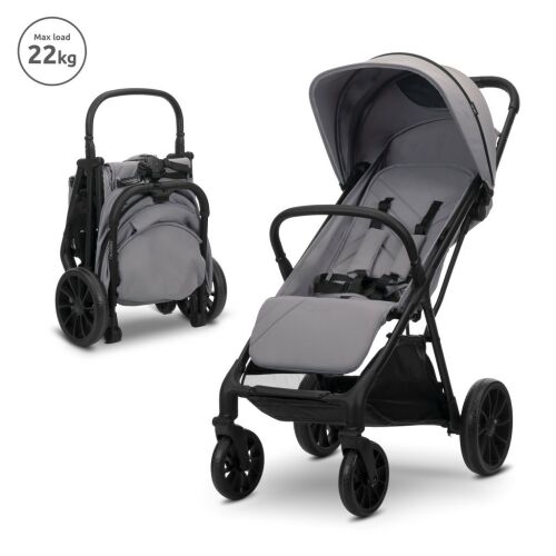 Lorelli Nuvella sport babakocsi 22kg-ig - Grey