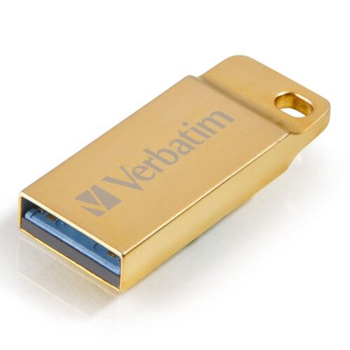 Verbatim Metal Executive 32 GB-os USB 3.0 pendrive, arany színben