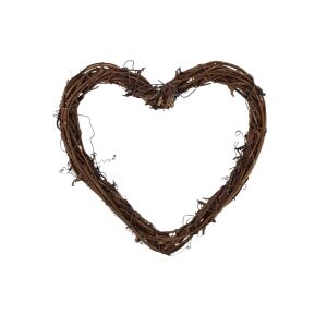 Szívkoszorú barna 20cm