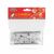 Karácsonyi LED-es szalag - ezüst - 5 m x 5 cm - 50 LED - USB 168116641