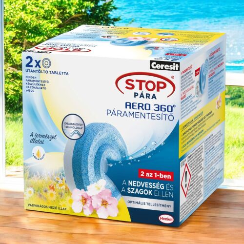 Stop Pára utántöltő tabletta - Vadvirágos mező - 2 x 450 g