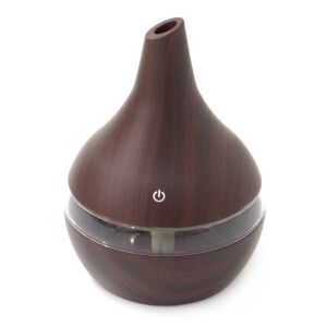 AromaLife Ultrahangos Párásító és Diffúzor - 300ml, barna fa mintázattal - Levegőkezelés