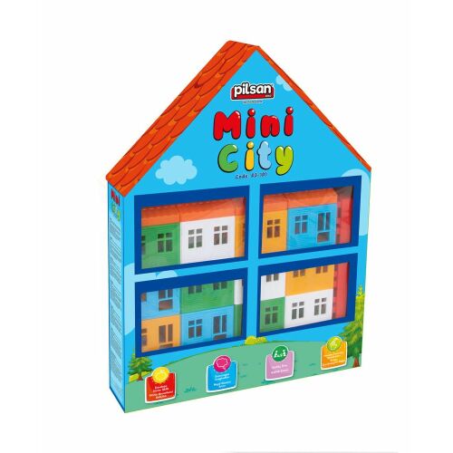 Pilsan 03101 Mini city építőkocka 178494508 - Játék