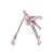 RICO multi etetőszék alsó kosár nélkül, összecsukható PINK 168153970